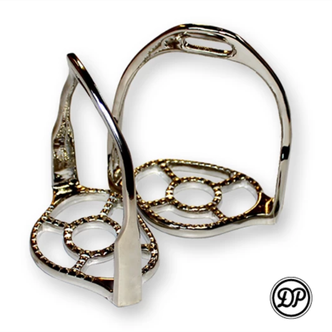 Barok stijgbeugel metaal