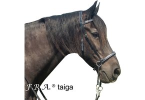 Taiga cross jaw bitless bridle