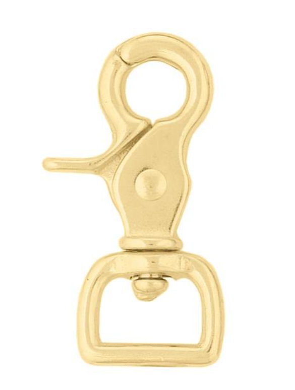 messing teugelclip kleurige