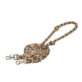 flat rope reins bamboo 240cm