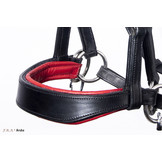 Aruba Sidepull gebissloses Kopfstück mit 4 austauschbaren farbigen Pads