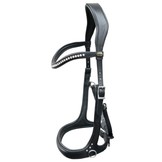 Rebecca sidepull bitless bridle leather