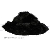 Western saddle seat cover sheepskin Alvin
