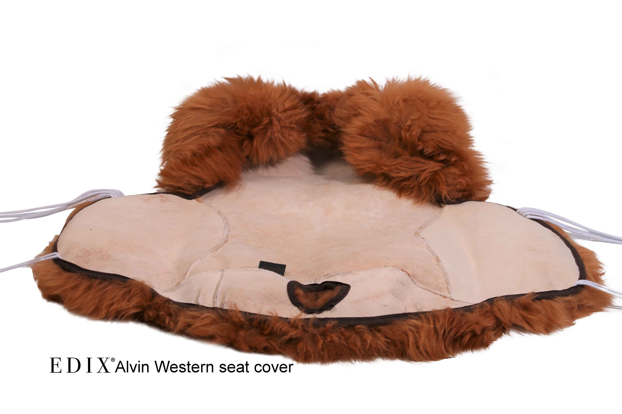 Western saddle seat cover sheepskin Alvin