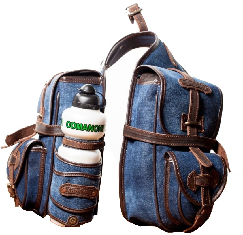 Saddle front bag English jeans