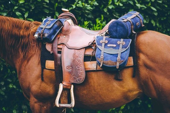 Satteltasche "Large" Jeans wasserdicht