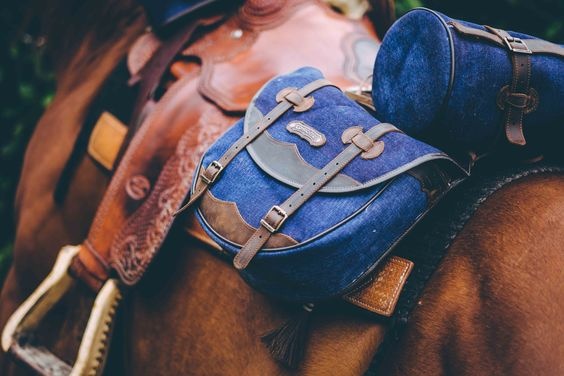 Satteltasche "Large" Jeans wasserdicht