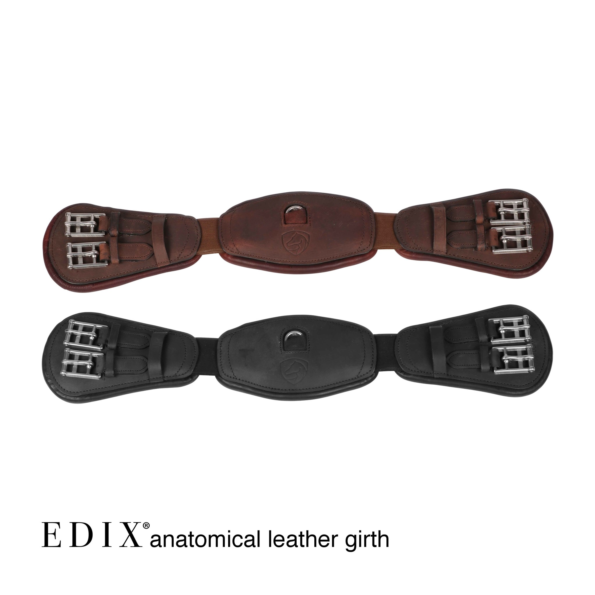 dressage girth anatomical leather