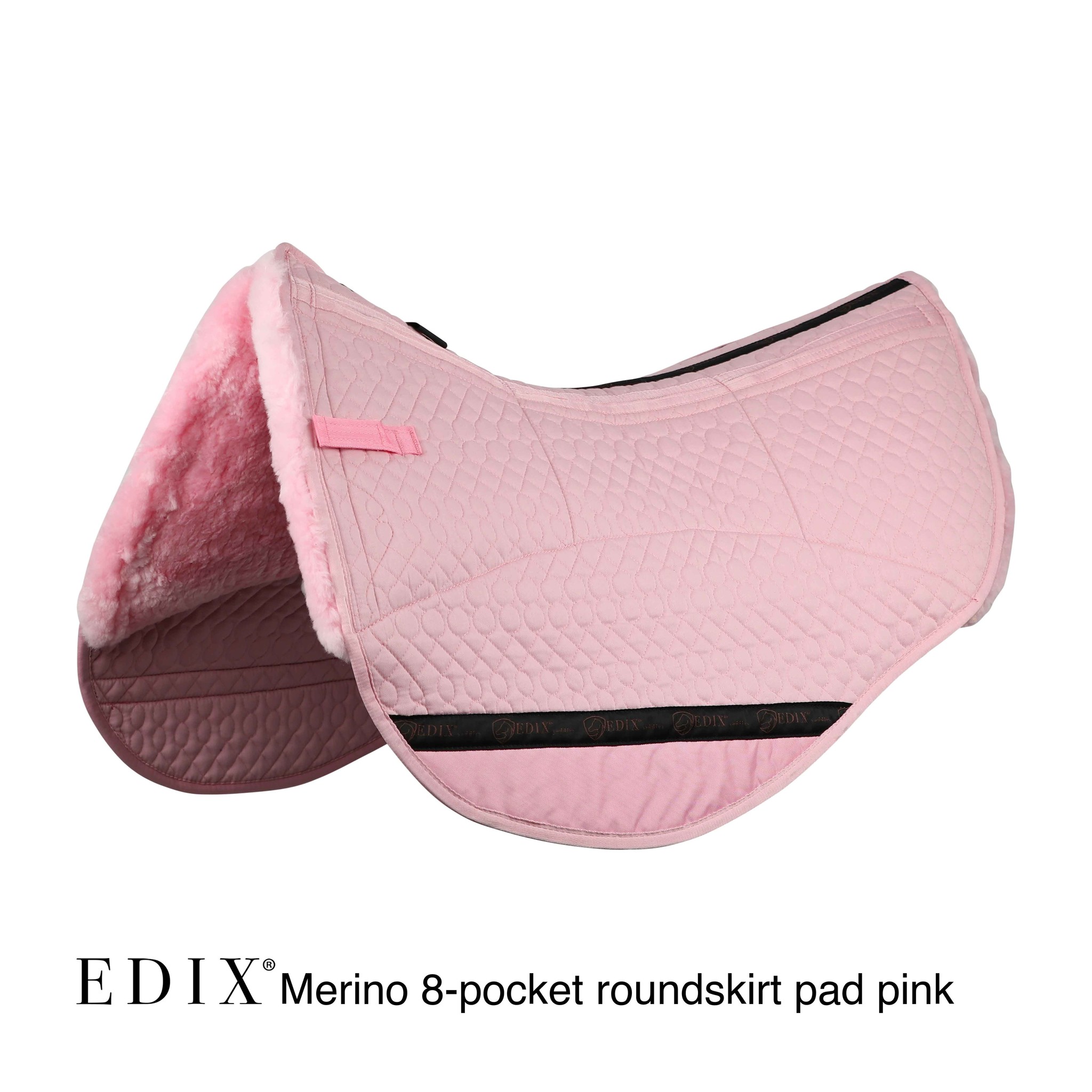 pad lambskin roundskirt western with inserts