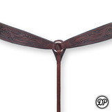 Soft Feel breast collar Decor leather