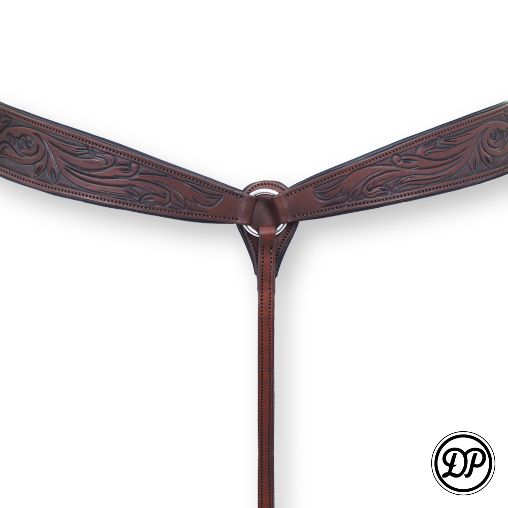 Soft Feel breast collar Decor leather