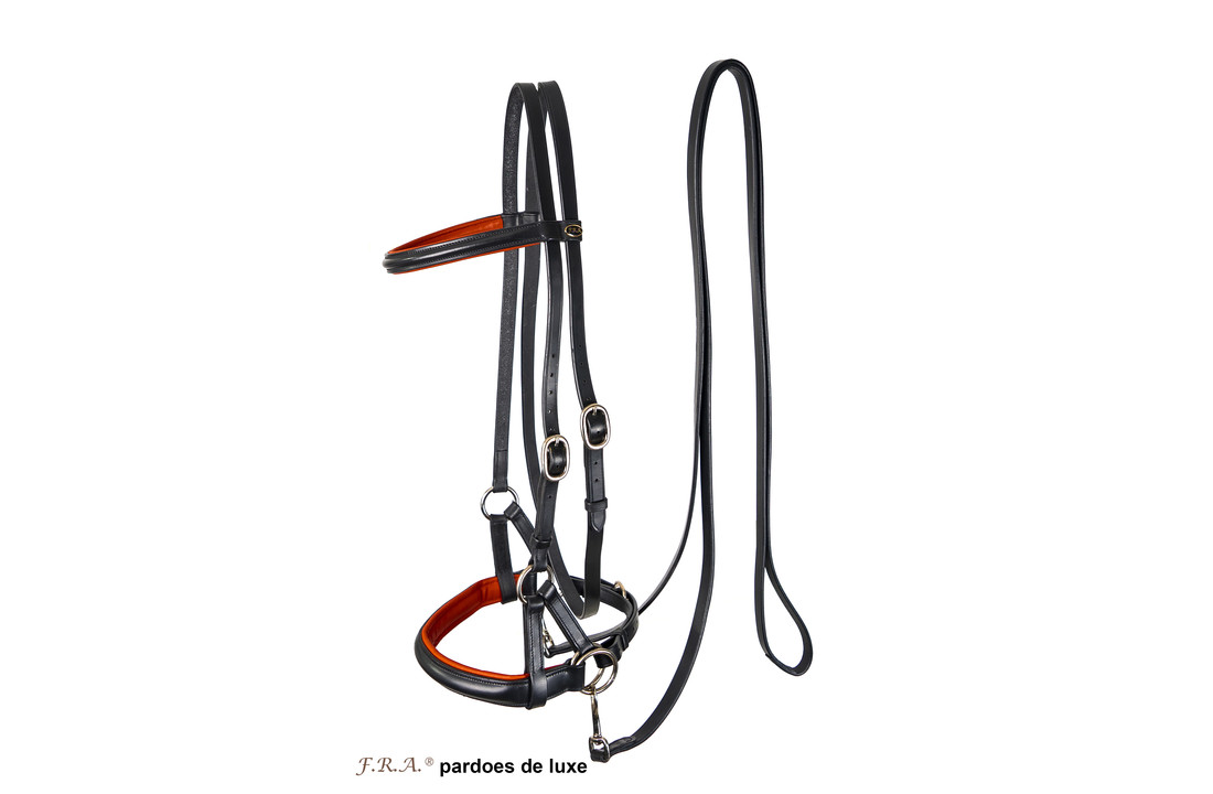 Pardoes de luxe sidepull bitlooshoofdstel leer