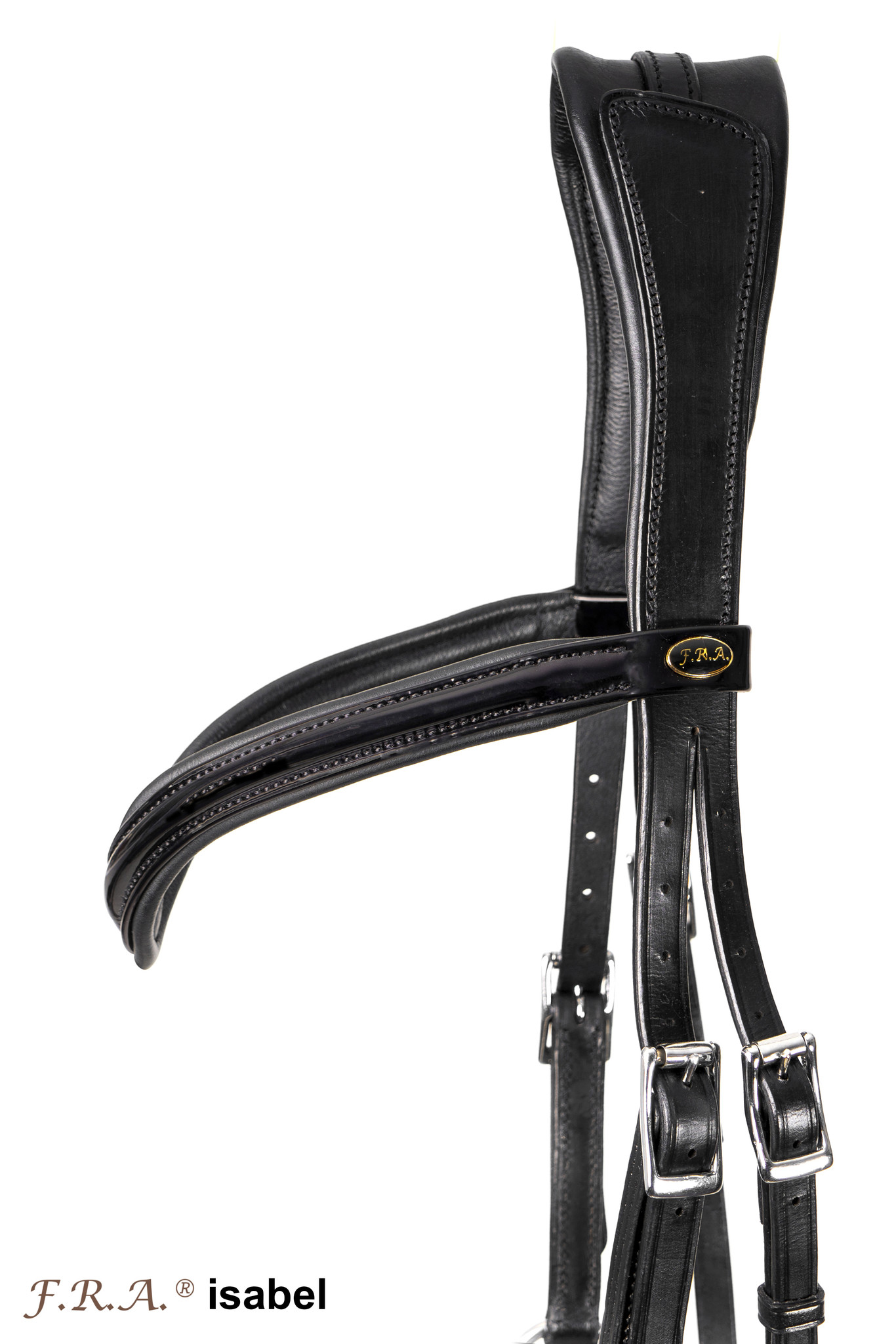 Isabel sidepull bitlooshoofdstel leer