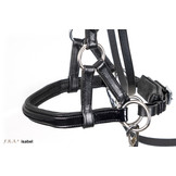 Isabel sidepull bitless bridle leather