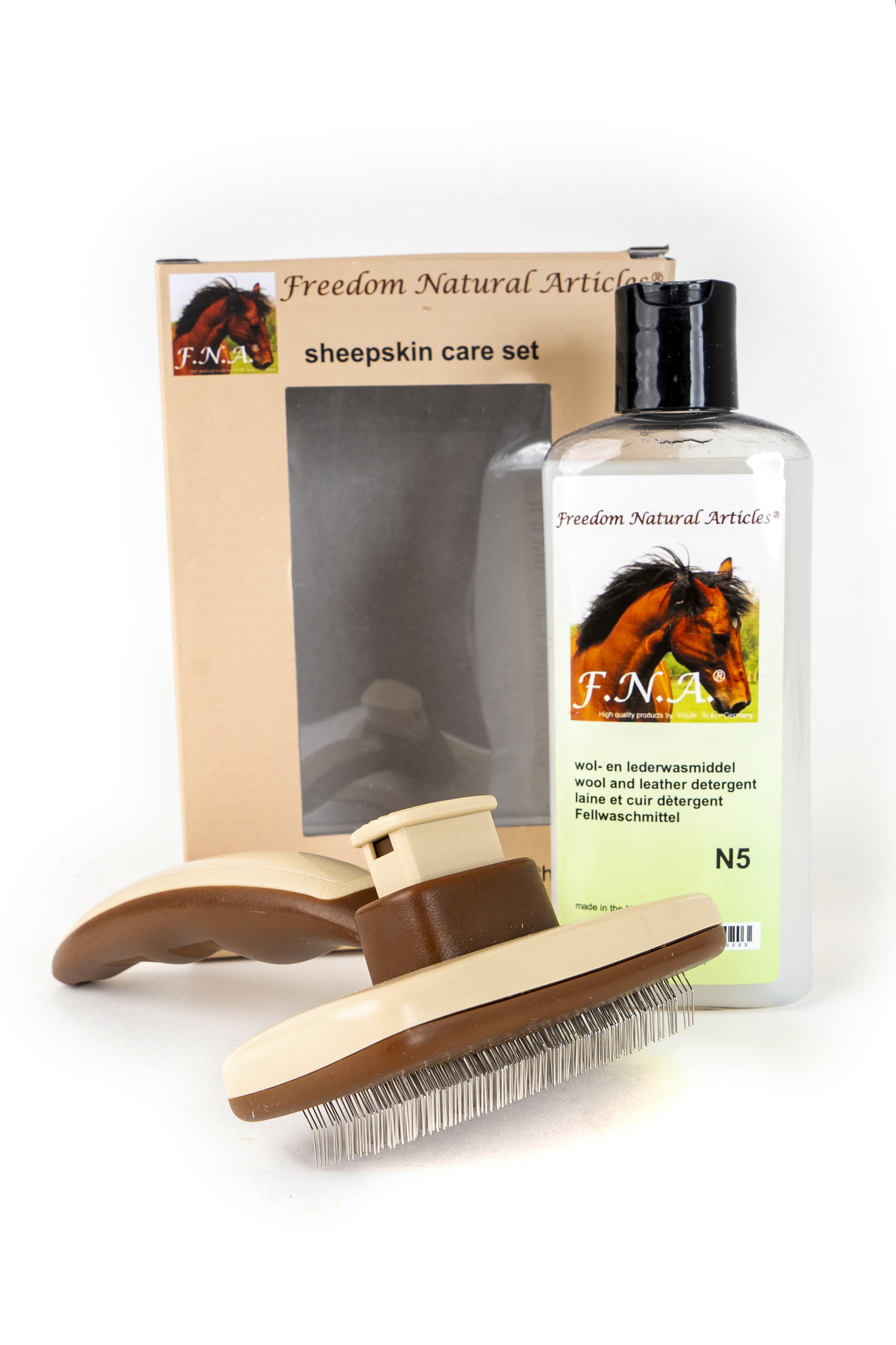 Set of lambswool care products (2 pieces)