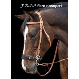 Noseband Fiore with or without shanks