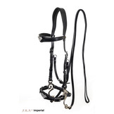 Bitless Zaum Imperial Leder