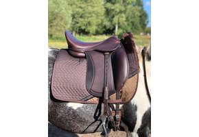 Test saddle Tudor 17,5inch