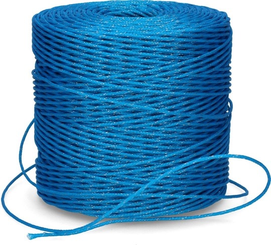 3 mm Zaundraht blau 400 m