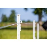 3 mm plus Zaundraht weiß grün 400 m