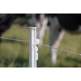 3 mm plus fence wire white green 400 m