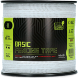 20 mm Grundzaunband weiß 200 m (4 Drähte)