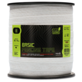 40 mm basic fence ribbon white 200 m