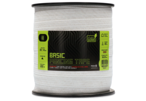 40 mm Grundzaunband weiß