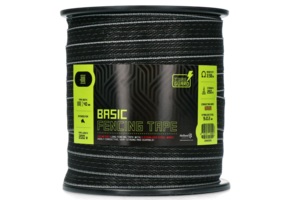 40 mm Grundzaunband schwarz