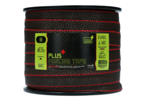 40 mm plus afrasteringslint bruin