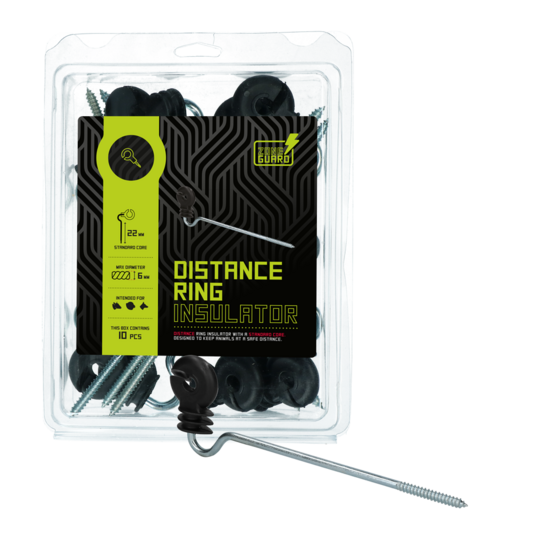 Afstand ringisolator tot 6 mm