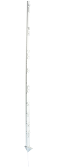 Instappaal 150 cm wit hoge standvastigheid