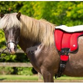 Schafwollsitz für Bareback-Pad fur Airmesh oder Wildleder Reitpad