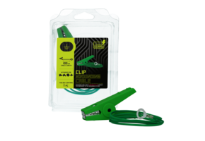 Earth connection cable clamp