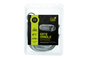 Poortgreep met veer 50 mm