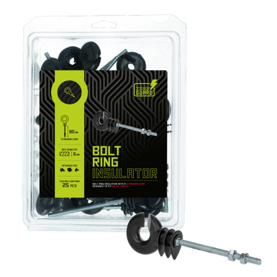 Schroef ringisolator 80 mm