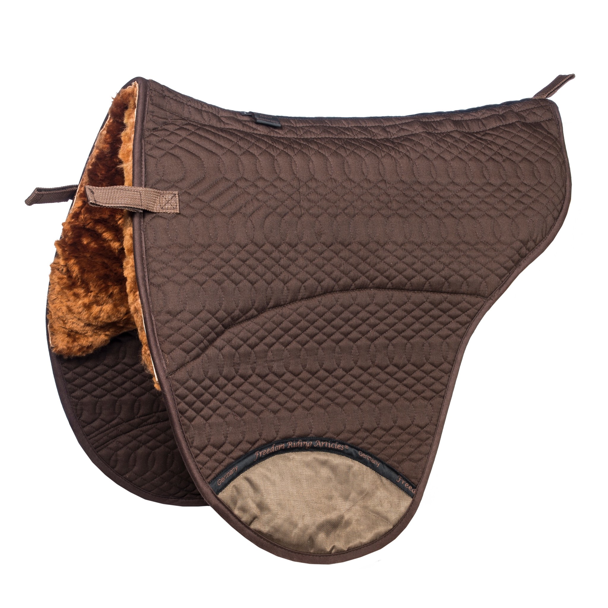 sheepskin treeless pad