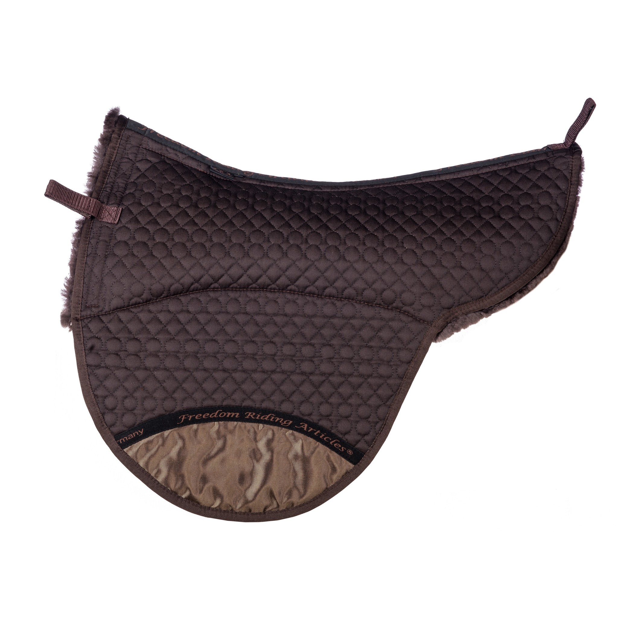 sheepskin treeless pad