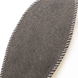 Lambskin shoe insole breathable