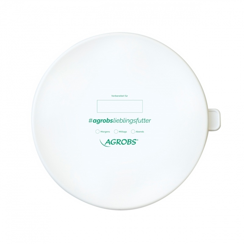 Feed bucket lid white
