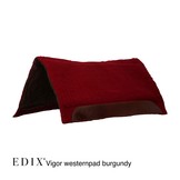 Western pad with Vigor inserts lambskin