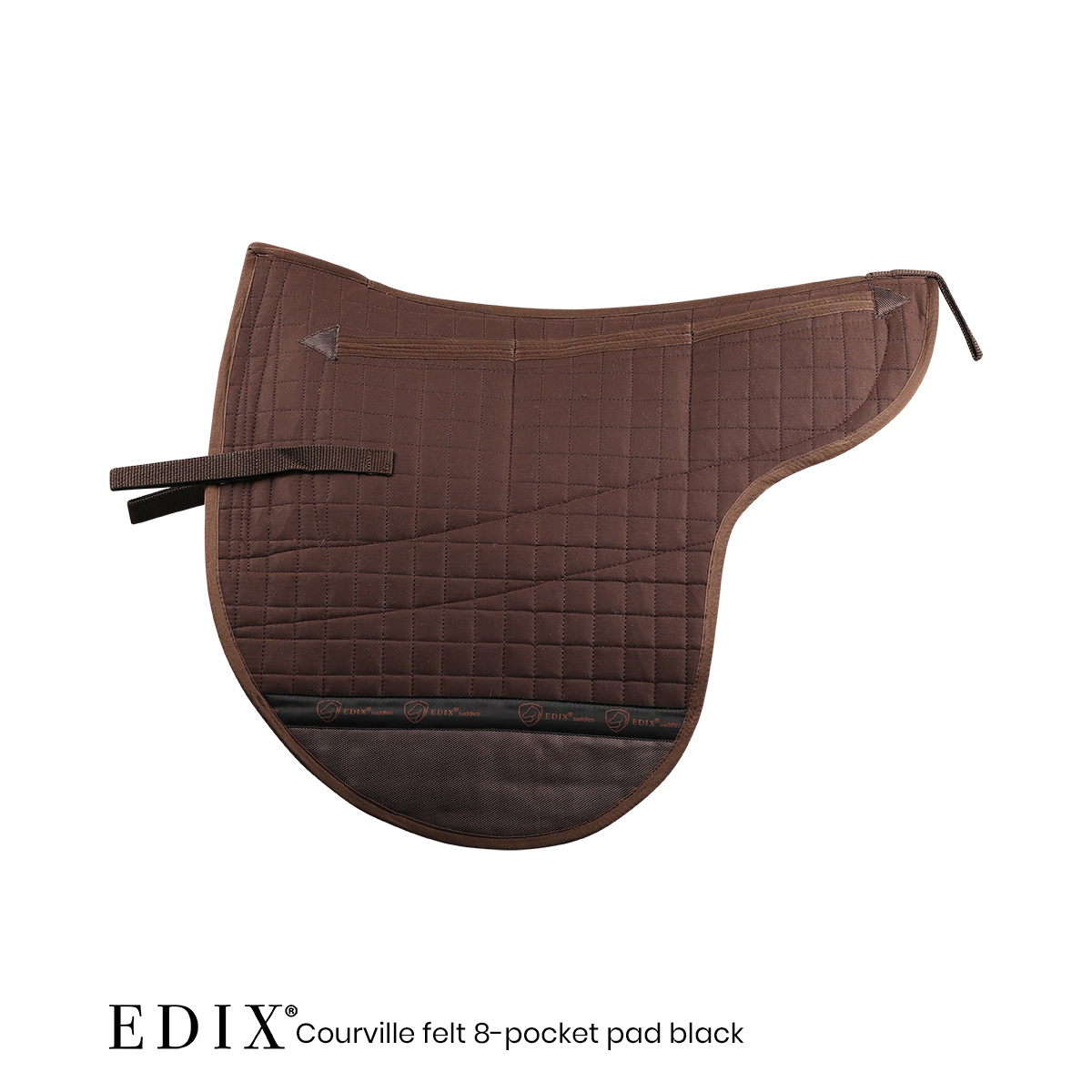 Treeless saddle path with inlays Courville Vika treeless