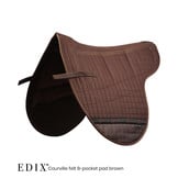 Treeless saddle path with inlays Courville Vika treeless