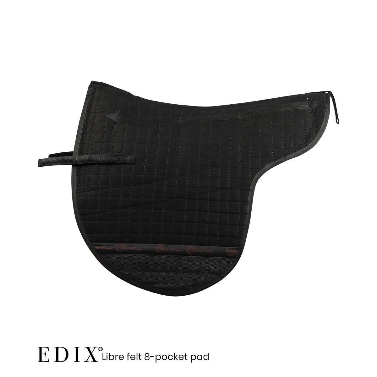 Treeless saddle path with inlays Courville Vika treeless