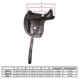 Libre Dressur baumloser Sattel