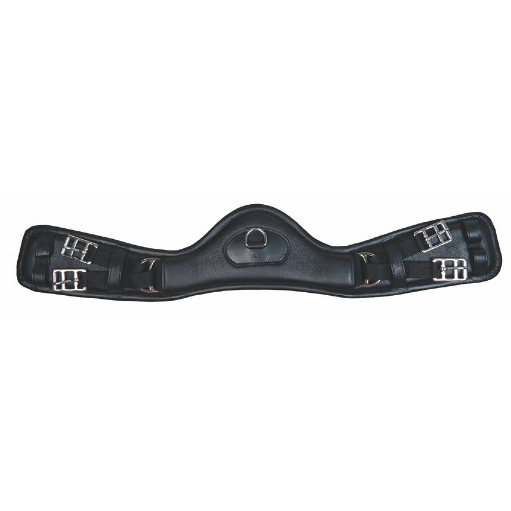 Anatomic V system dressage girth elastic