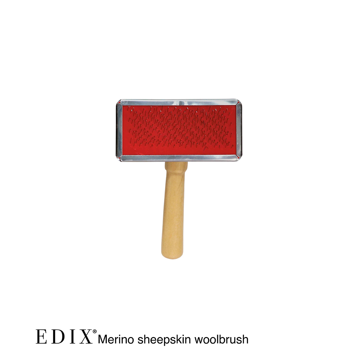 lamsvelborstel voor barebackpads en zadels