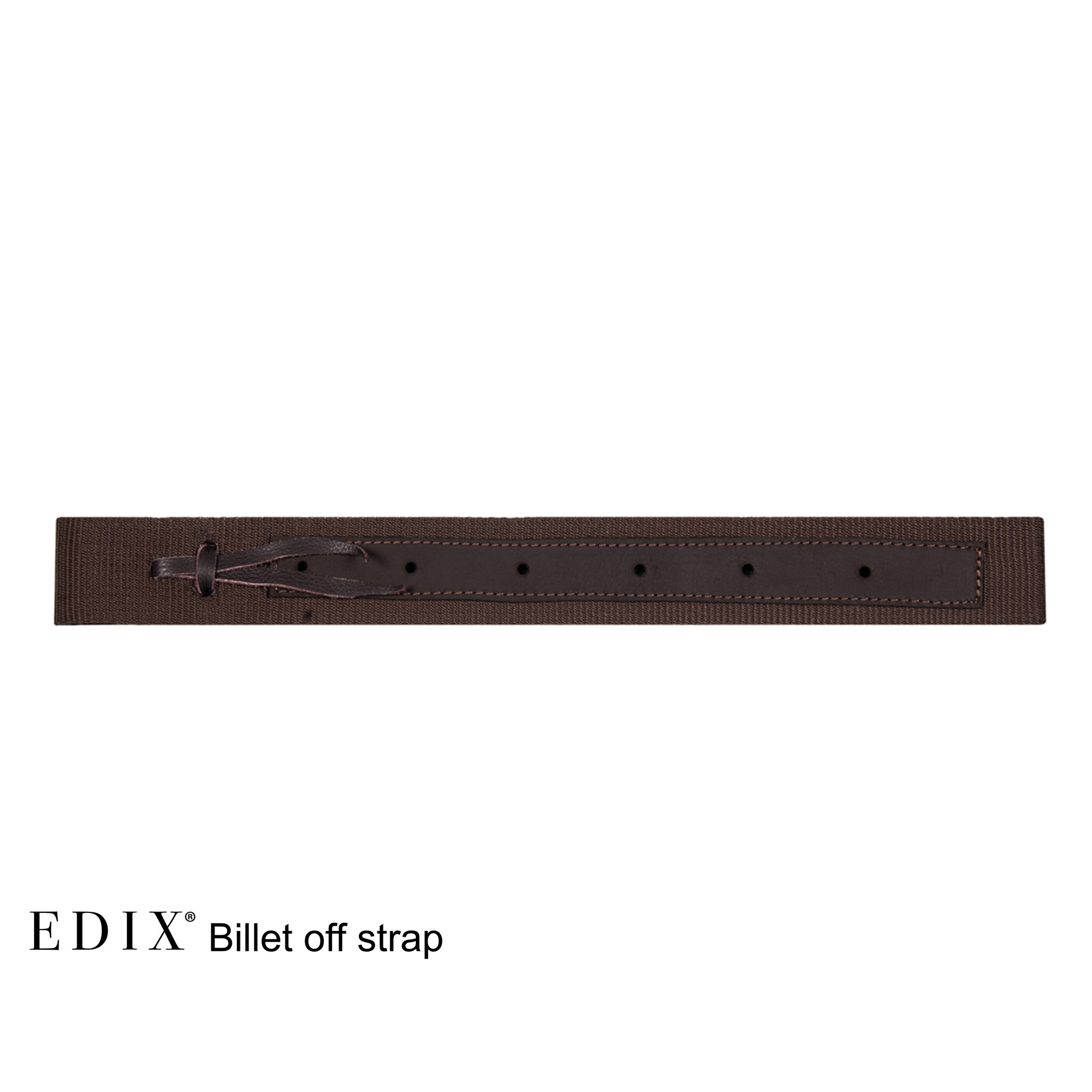 Off-billet nylon with leather finish