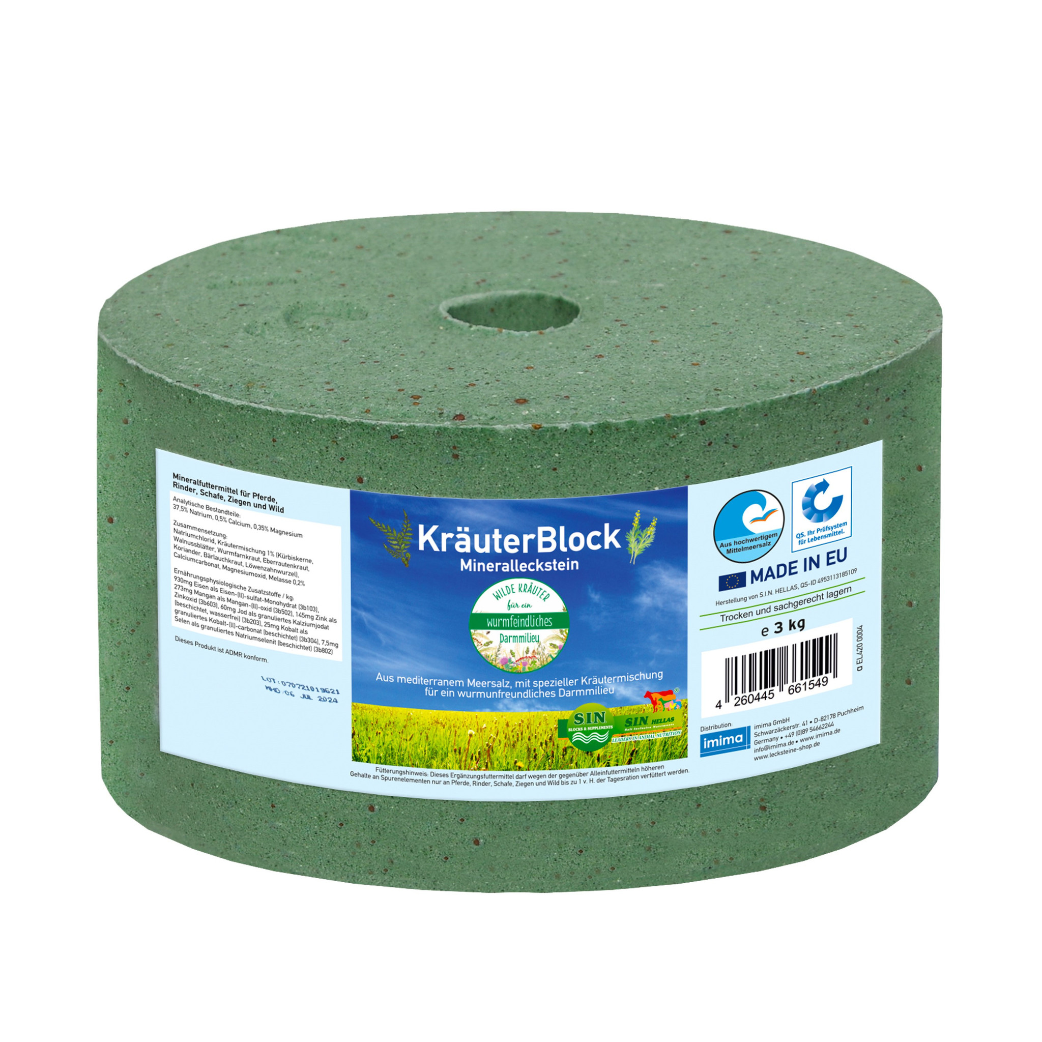 Liksteen kruidenblok 3kg