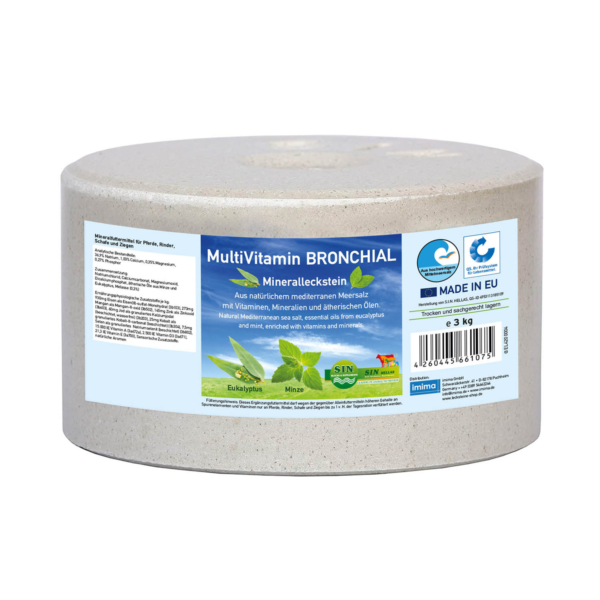 Liksteen MultiVitamine Bronchial paard 3kg